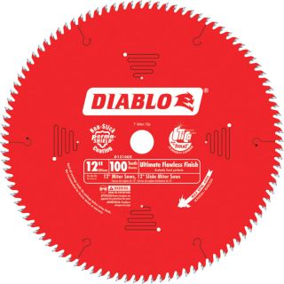 Diablo Ultra Fine Circular Saw Blade   12 Inch, 100 Tooth, For Wood and Wood