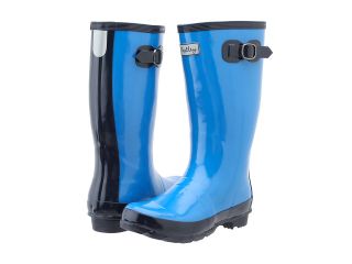 Hatley Kids Splash Boots Girls Shoes (Blue)