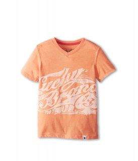 Lucky Brand Kids Tough Tee Boys Short Sleeve Pullover (Orange)