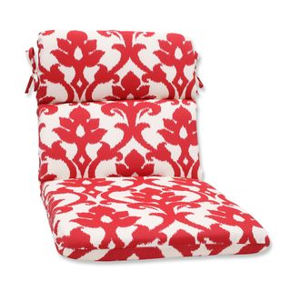 Pillow Perfect Outdoor Bosco Cherry Rounded Corners Chair Cushion