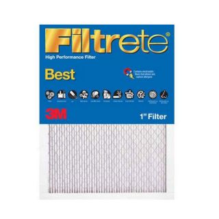 3M Filtrete PR010226 Air Filter MERV 10 Ultra Allergen Reduction (1000 MPR) 20x30x1 (9822DC)