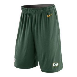 Nike Fly (NFL Green Bay Packers) Mens Training Shorts   Fir