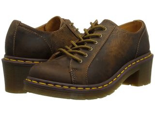 Dr. Martens Bronwyn Lace To Toe Shoe Womens Lace up casual Shoes (Tan)