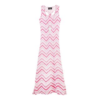 by&by Girl Knotted Racerback Maxi Dress   Girls 7 16, Pink, Girls