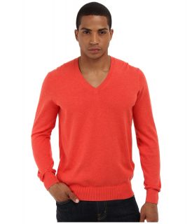 Ben Sherman The V Neck Mens Sweater (Orange)