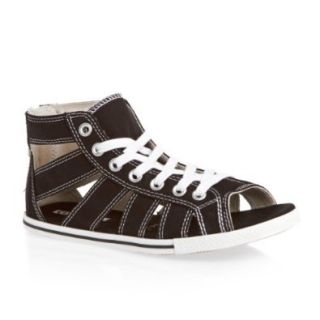 Converse Chuck Taylor Gladiator Mid Black / 537049C 001 Shoes
