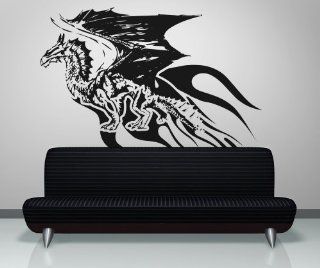 Vinyl Wall Decal Sticker Flying Dragon #OS_AA532   Wall Decor Stickers