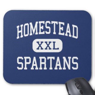 Homestead   Spartans   High   Fort Wayne Indiana Mouse Pad