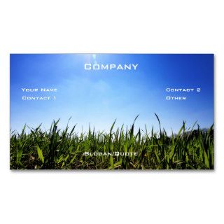 Grass Co. Business Card Templates