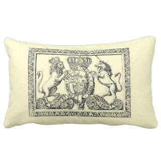 English Crest Pillows