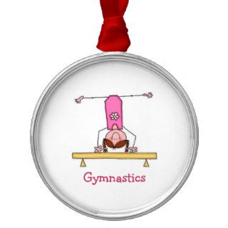 Girls Gymnastics Ornament
