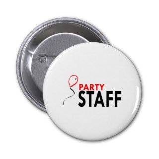 Party Staff Pins