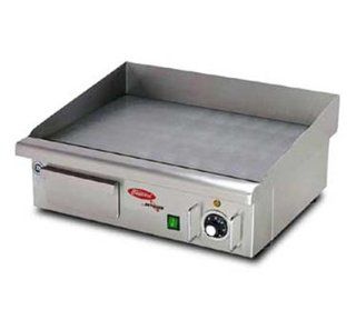 Fleetwood EG548 21 in Countertop Grill w/ Single Thermostat, 5/16 in Plate, 110 V, Each Electric Contact Grills Kitchen & Dining