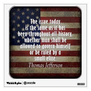 Thomas Jefferson Quote on the Ruling Class Wall Decal