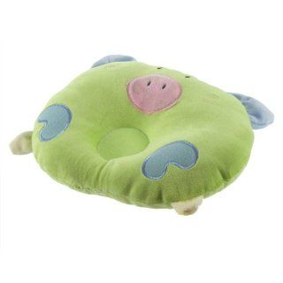MECO(TM) Pig Head Shape Soft Cotton Toddler Infant Baby Pillow (Green)  Baby Pillow Sleep Positioner  Baby