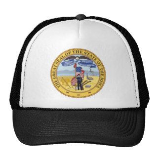 Iowa State Seal Mesh Hats