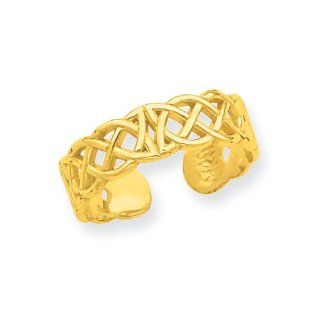 14k Celtic Toe Ring Jewelry