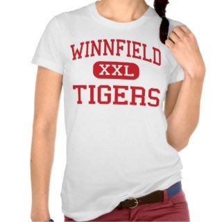 Winnfield   Tigers   Middle   Winnfield Louisiana Tee Shirt