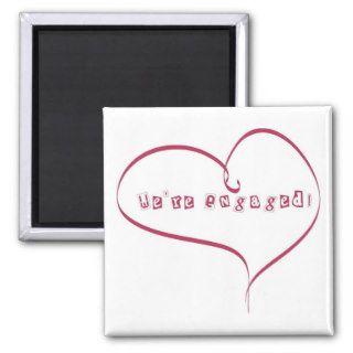 Getting Married Creative Coordinating Customized Fridge Magnets