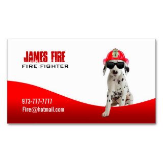 Firefighter Business cards