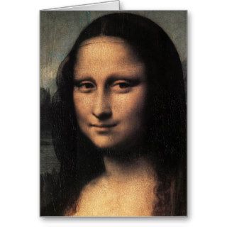 Leonardo DaVinci   Mona Lisa Cards