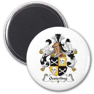 Oesterling Family Crest Magnet