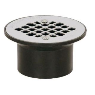 Sioux Chief 2 in. x 3 in. Black ABS Floor Drain with Strainer 840 2APK