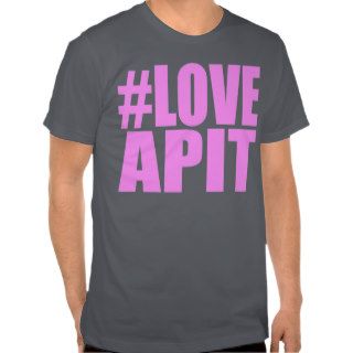 #LOVEAPIT Mens Pink AA T Shirt  OTHER COLORS AVAIL