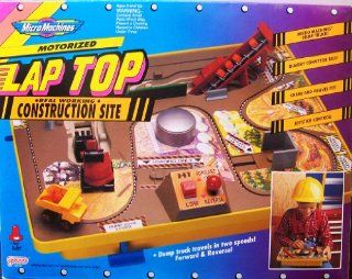 Micro Machines Motorized Laptop Construction Site Toys & Games
