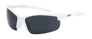 Mens Sports Sunglasses   Golf/Baseball   White 5297 Clothing