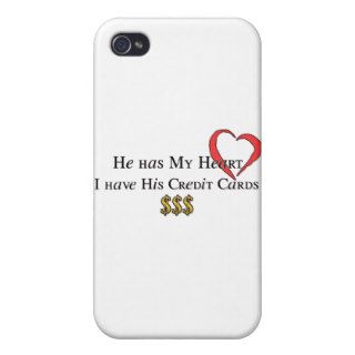 He Has My Heart iPhone 4/4S Cases