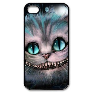Custom Cheshire Cat Cover Case for iPhone 4 WX1025 0565979598182 Books