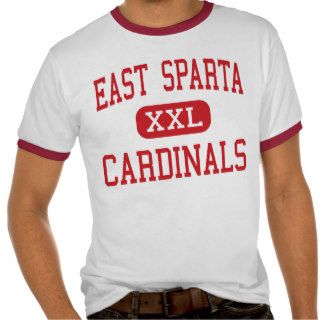 East Sparta   Cardinals   Middle   East Sparta Tee Shirts