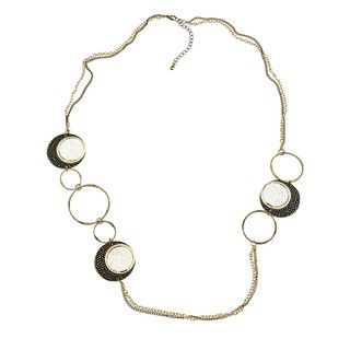 Kate Bissett Two Tone Vintage Style Necklace Kate Bissett Fashion Necklaces