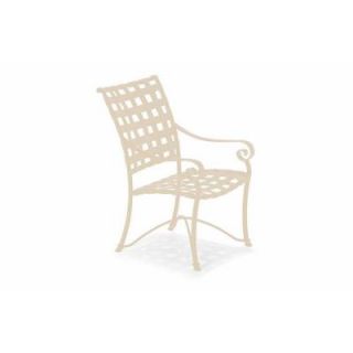 Tradewinds Vallero Crossweave Antique Bisque Commercial High Back Game Patio Chair (2 Pack) HD 10013M 1