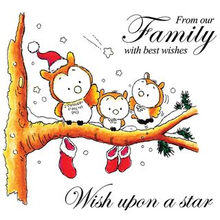 Mullberry Wood EZMount Cling Stamp Set 4 3/4"X4 3/4" Wish Upon A Star Crafter's Companion Clear & Cling Stamps