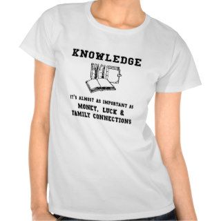 Knowledge Tshirt