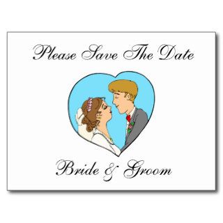 Wedding Day Elegant Complementary Personalizable Post Cards