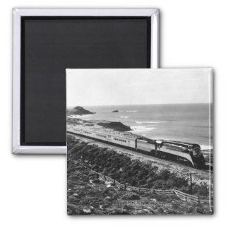 Southern Pacific Daylight Train Along Coast 2 Magnets
