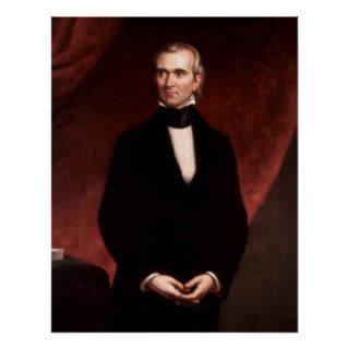 President James K Polk Print