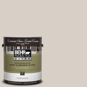 BEHR Premium Plus Ultra 1 Gal. #UL170 15 Mineral Semi Gloss Enamel Exterior Paint 585001