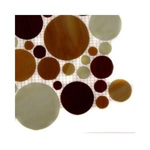 Splashback Tile Planet Blend Glass Floor and Wall Tile   6 in. x 6 in. x 8 mm Floor and Wall Tile Sample (1 sq. ft.) R1B12 GLASS TILES