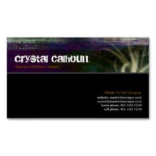 Business Card Template   Abstract Painting