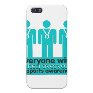 Ovarian Cancer Everyone Wins With Awareness Cases For iPhone 5
