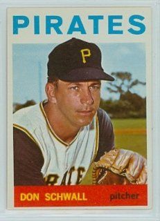 1964 Topps Baseball 558 Don Schwall Pirates Excellent to Mint High Number Sports Collectibles