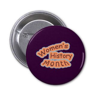 Women's History Month Buttons