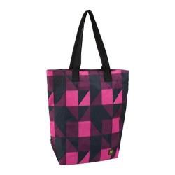 Women's J World Leslie Tote Bag Block Pink J World Fabric Bags