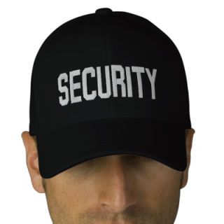 Security hat Baseball Cap