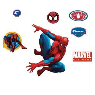 Fathead Marvel Spiderman Junior Wall Graphic   Sports Fan Wall Banners