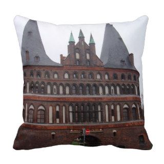 Holsten Gate    Lubeck Germany Pillows